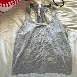 lululemon grey swiftly tech RB tank 2.0